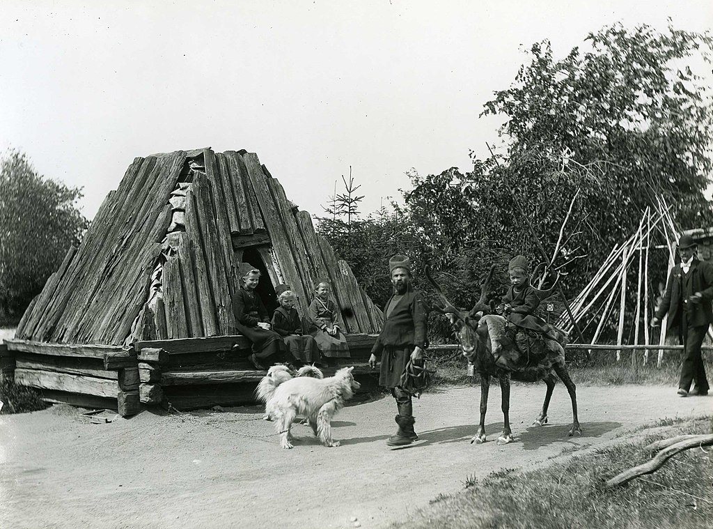 Skansens samer 1900