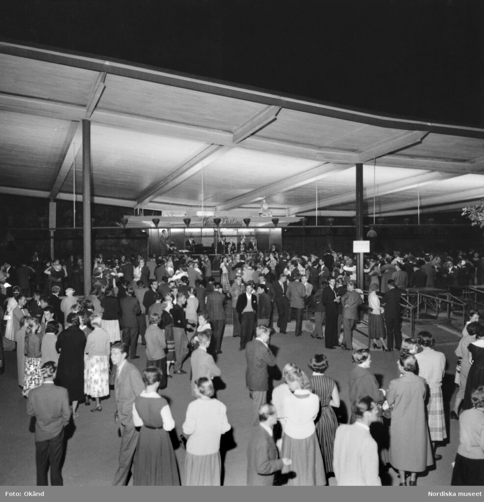 Skansens dansbana 1955