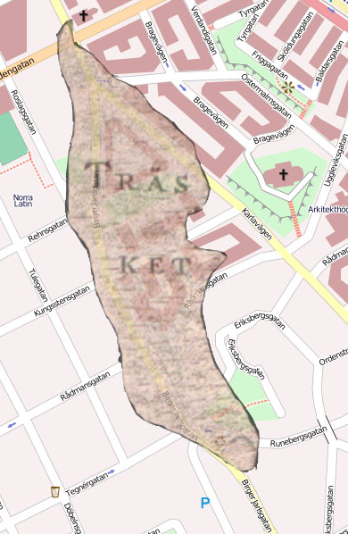 Stockholms träsk - karta