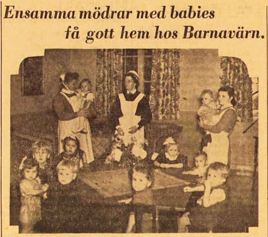 Barnavärnets mödrahem 1941