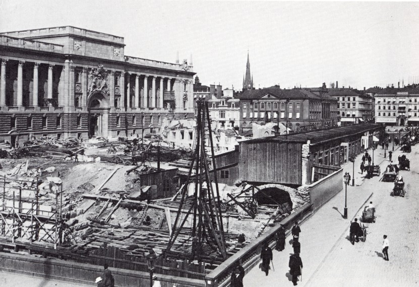 Riksdagshusbygget 1904